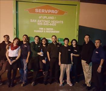 Group Picture, team member at SERVPRO of Upland / San Antonio Heights